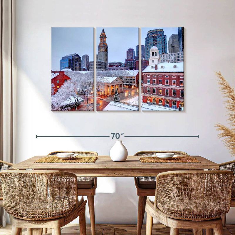 Nicci Boston Wintertime, 36" H x 57" W