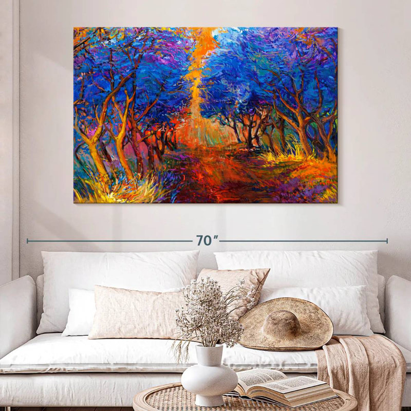 Forêt bleue d'Alvord, H 34 po x l 51 po