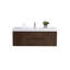 Ensemble de meuble-lavabo mural simple 59 po Mitul-1157781091