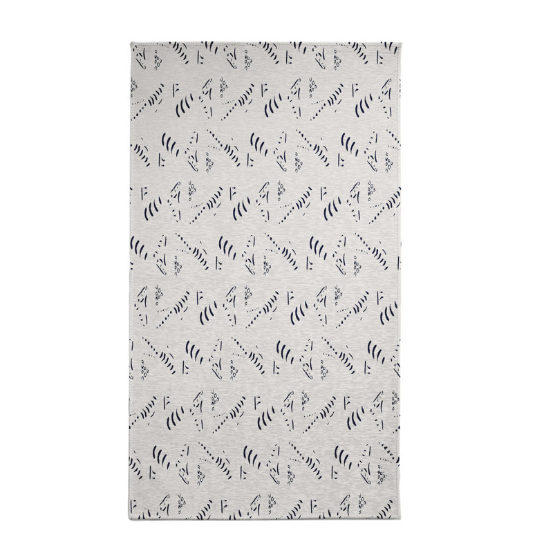 Safari Chenille Abstract Indoor Rug, Rectangle 3' x 5'