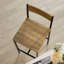 Maplesville Counter Stool with Metal Frame