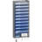 Hanging Wall File Organizer With Hooks, 12 Tier Vertical Wall Mount File Holder, Paper Document Mail Organizer For Office