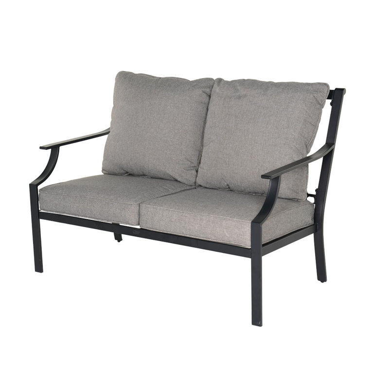 Calesta 47.4'' Wide Loveseat with Cushions
