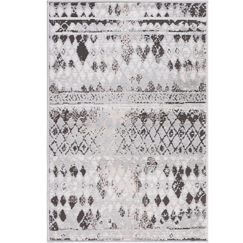 Geometric Indoor Rug, Rectangle 2'2" x 3'1"