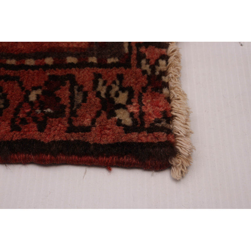 Tapis unique en laine de style années 1990 de 7 pi 9 po x 11 pi 6 po Kannika