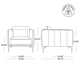 Rae Upholstered Armchair (Set of 2)