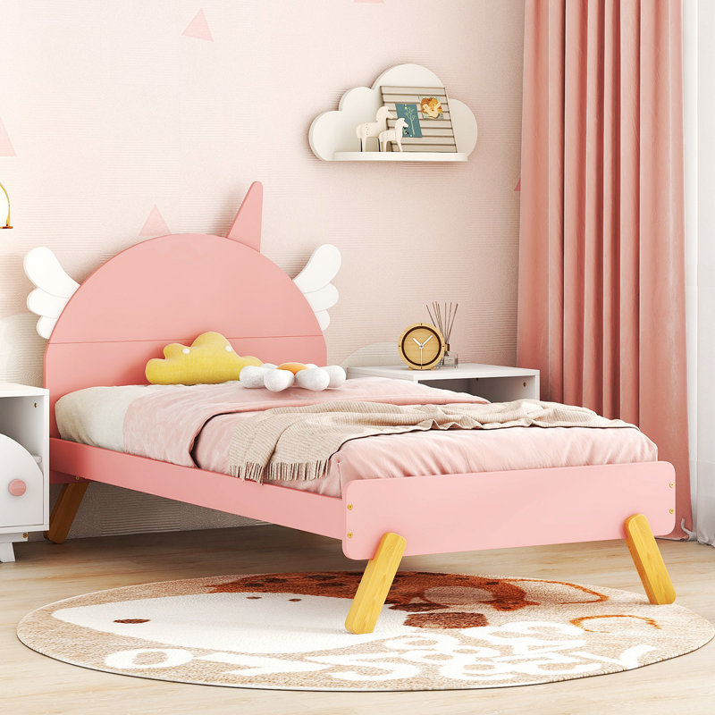 Base de lit plateforme avec tête de lit Hatherleigh, Simple