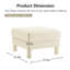 Repose-pieds en polyester-652451910