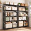 90 cm W Steel Shelving Unit-1479051095