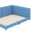 Lit plateforme tapissier avec ports USB-957367422-957368192