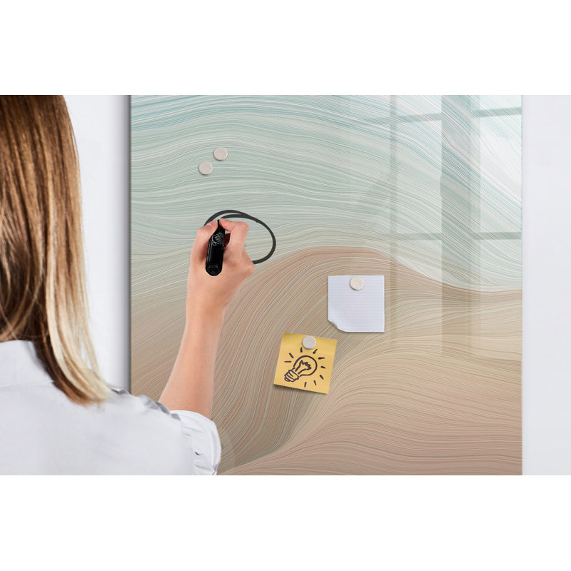 Magnetic Glass Dry Erase Board
