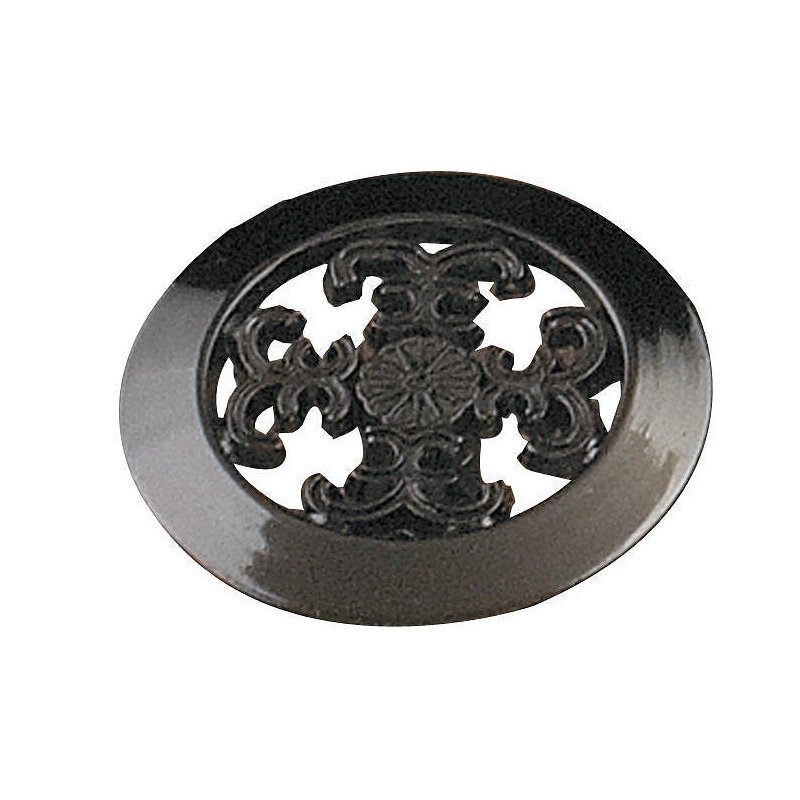 Expression 1 1/2" Diameter Round Knob, Black Nickel