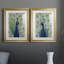 «Blue Peacock I», reproduction encadrée de qualité supérieure - prête à être accrochée-480692049-480692054