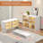 3-Tier Clear Collapsible Shoe Storage Cabinet With Doors - Fits Up To 12 Pairs