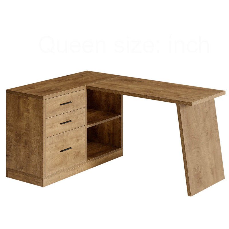 Modern L-Shaped Computer Desk