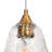  Amedeo 5 - Light 45.2 '' W Cluster Cone Textured Glass Kitchen Island Pendant ETL Certified