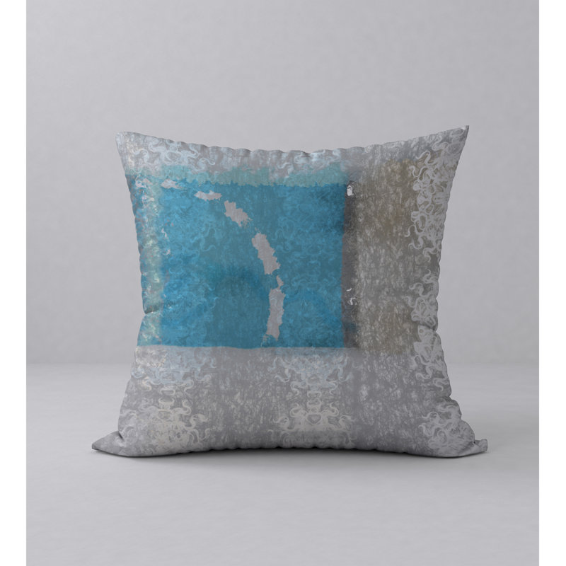 Housse et insert de coussin carré serein infaillible, 18 po x 18 po