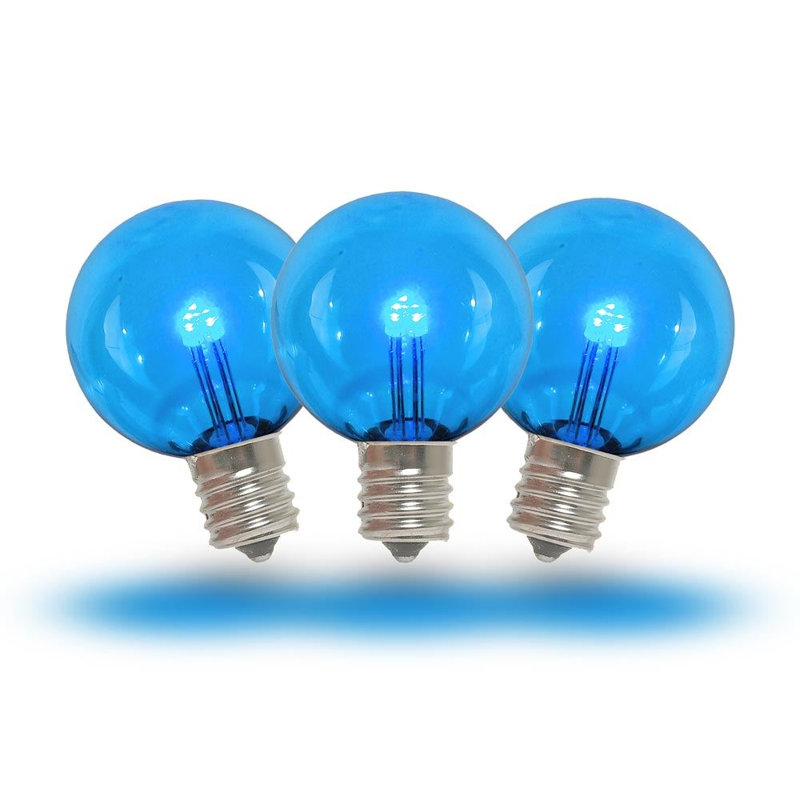 Ampoules à DEL G30, Bleu
