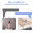 360 Pull - Down Kitchen Faucet In Brushed Nickel, 4 Spray Choices For Various Tasks, Splash Feature, Smooth Running Ceramic Cartridge, Full Installation Package, Contemporary Style Nickel Featuring-393546082