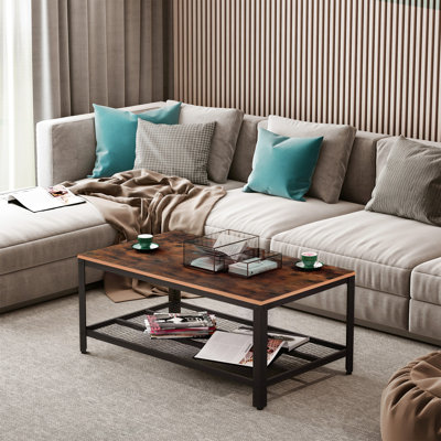 Four Leg Coffee Table with Storage