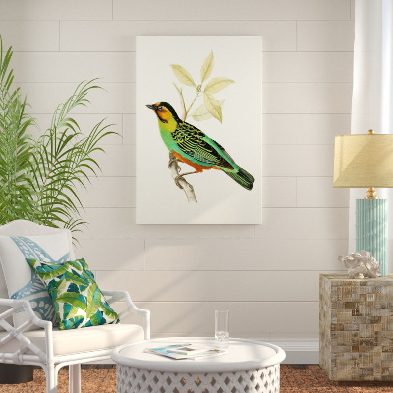 On Perch VI - Painting on Canvas, 122cm H x 81cm W, Wrapped Canvas