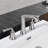 Widespread 2-handle Bathroom Faucet with Drain Assembly-60934534