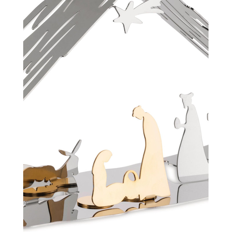 Bark Christmas Children Nativity Set, Stainless Steel