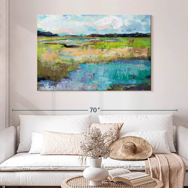 Avery At Peace Here, 32" H x 48" W