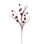 33" Ball and Coin Glitter Twig Spray, 6 per bag.