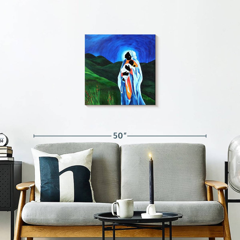 Lelend Madonna and Child Hope For The World, H 20 po x l 20 po