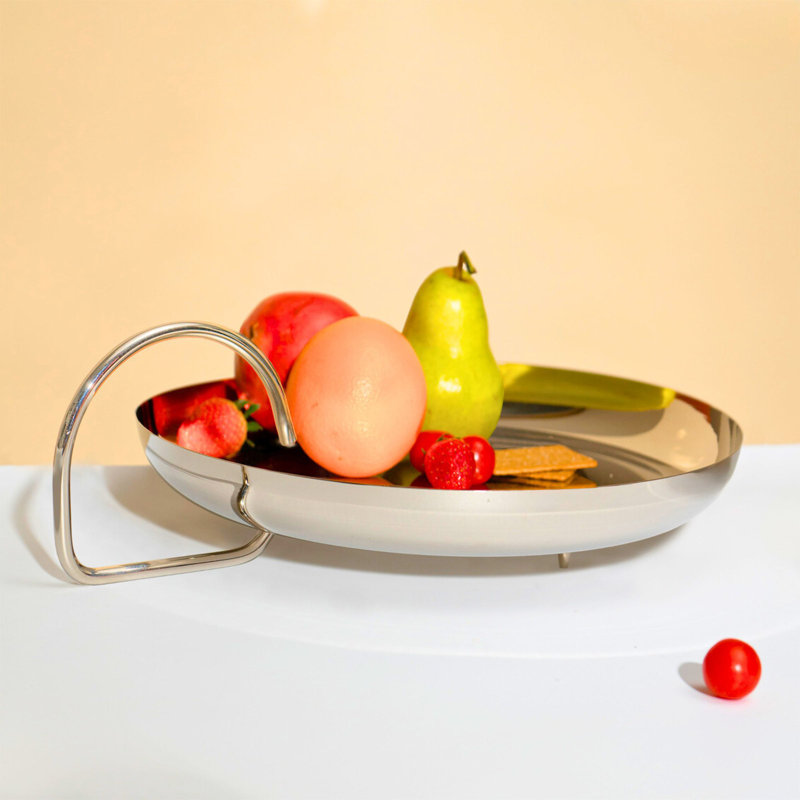Calder Mini Serving Tray, Brass