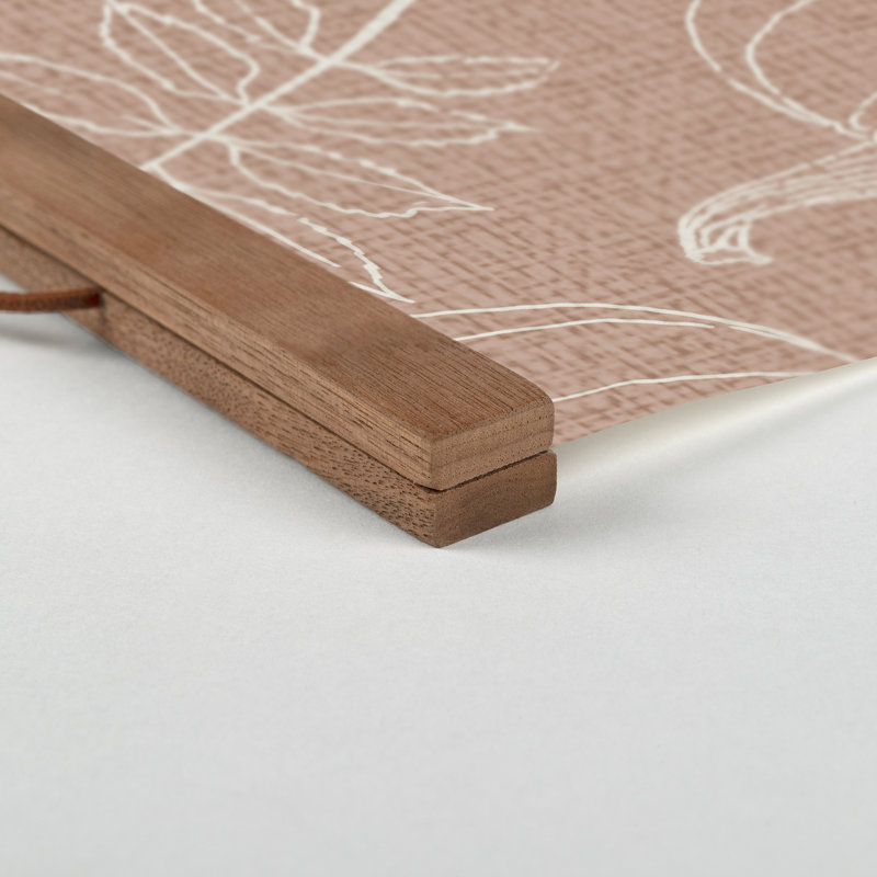Toile murale citrouille, Rose cendré