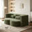Modern Floor Sofa with 2 Pillows-1601972718-1601972716