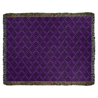 Couverture en coton tissé Katelyn Elizabeth