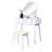 Wood Vanity And Stool In White - Functional Elegant Add Style To Your Room Stylish With Storage Drawer For Makeup Essentials Solid Construction-966387861