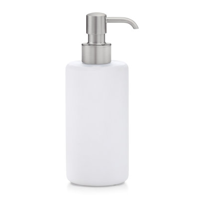 Domus White Matte Soap / Lotion Dispenser