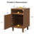 Chanson Nightstand Set of 2 With 1 USB Port, 2 Outlets and 1 Type-C Port-1738263017