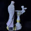 Statue ange et piscine