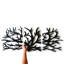 Nehls Steel Wall 20 - Hook Wall Mounted Coat Rack
