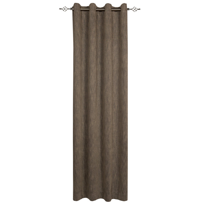 Heller Room Darkening Curtain Pair, Black