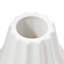 Vase en céramique blanche 7,5 po Facetta-1364679787-1364679786