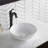 Thin ceramics Circular Vessel Bathroom Sink