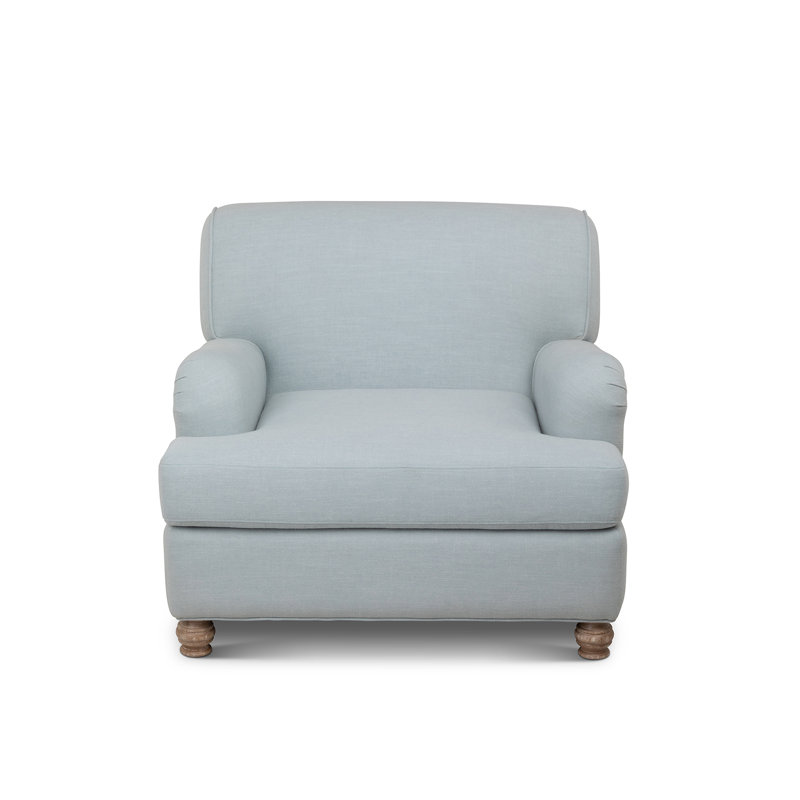 Kenwood Occasional Chair, Mocha, Serene Sky