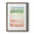 Toile avec cadre gris