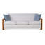 Carrier And Company Outdoor Outdoor 3 - Seat Patio Sofa-2102960874