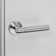 Round Single Dummy Door Lever with Round Rosette