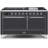 ILVE Majestic II Series 60 inch Dual Fuel Range with 9 Burners, Griddle (Glass Door)-114373875-114373877