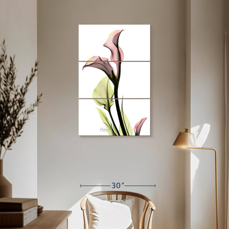 Harnek Delicate Calla Lily, 57" H x 36" W