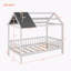 Lit en bois avec clôture Wood House-907115623-907115617