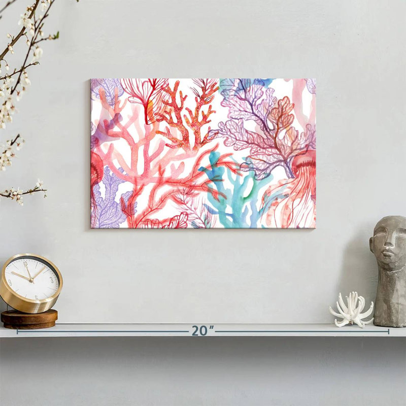 Corals, 8" H x 12" W